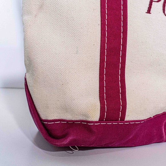 LL Bean Boat And Tote Bag Small Made in USA VTG 80s Classic - Picture 3 of 16